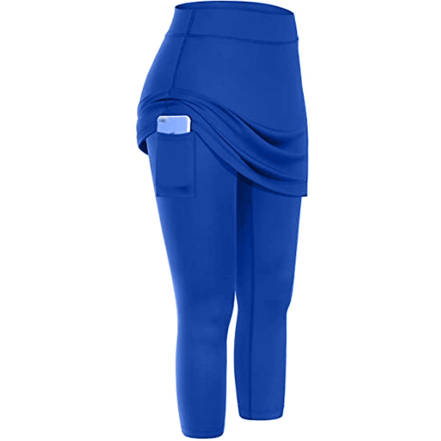 Women’s Skirted Leggings – Sports Yoga Tennis Pants with Pocket