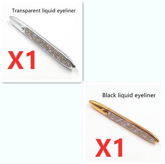 Multicolor False Eyelashes with Self-Adhesive Eyeliner – No Glue Needed