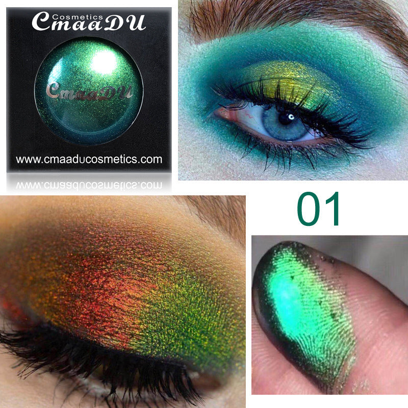Duochrome Shift Eyeshadow – High-Pigment Multicolor Glow