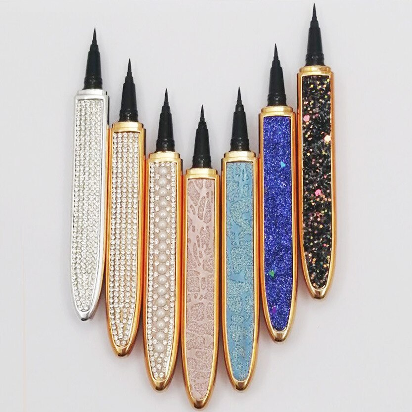 Multicolor False Eyelashes with Self-Adhesive Eyeliner – No Glue Needed