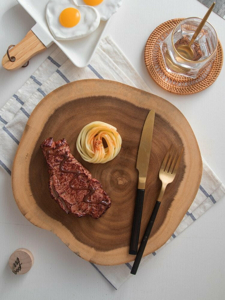 Wooden Natural Rustic Cutting Board