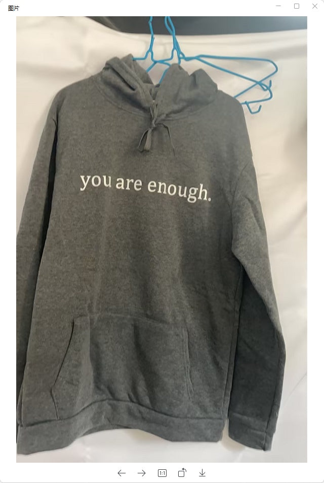 “Dear Person Behind Me” Plush Hoodie – Unisex Letter Print Pullover