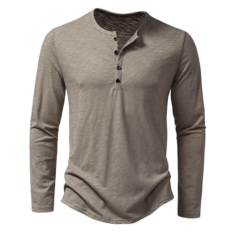 Men's Lightweight Long-sleeved T-shirt - Five Colors Available