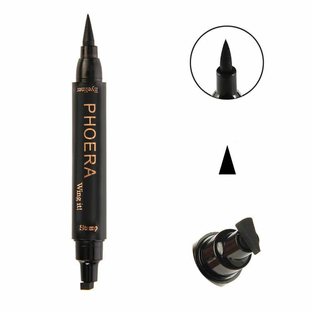 PHOERA 2-in-1 Eyeliner & Stamp – Long-Lasting, Smudge-Proof