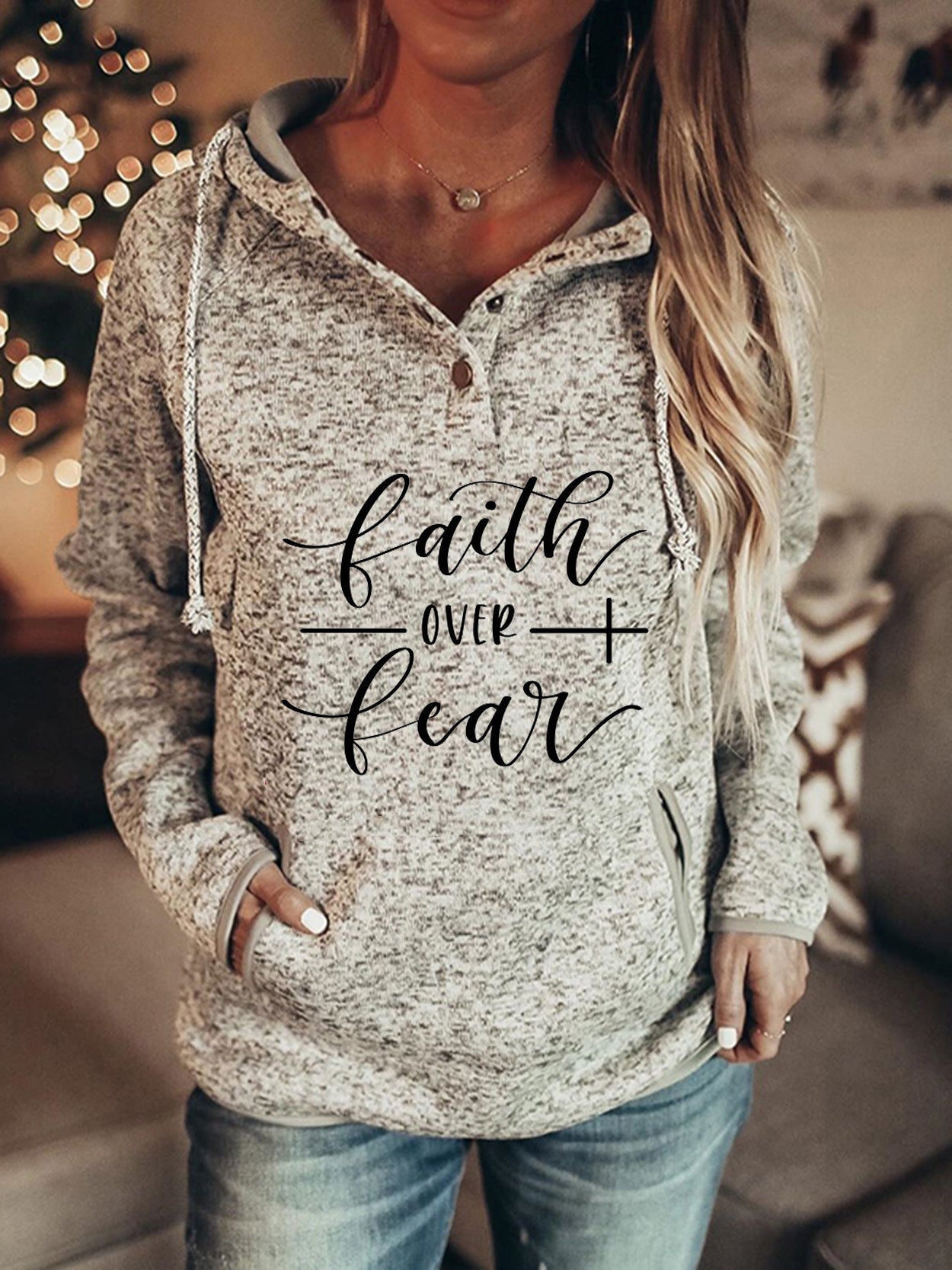 Women’s Christmas Hoodie – Festive Holiday Pullover