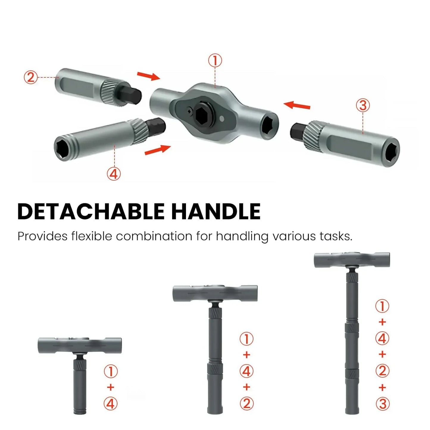 24-Piece Ratcheting Screwdriver/Allen Key