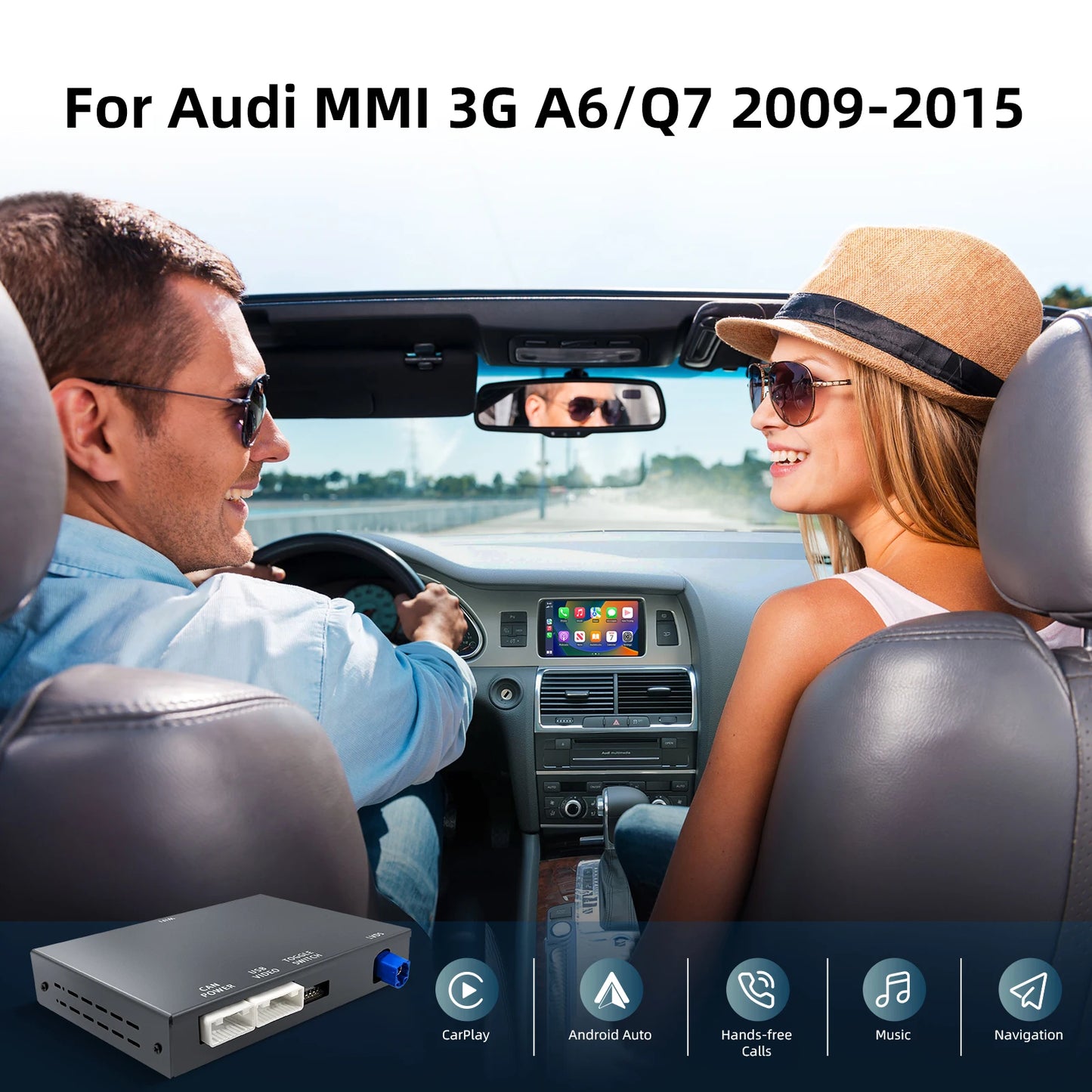 Q7/A6 Carplay and Android Auto Retrofit Box