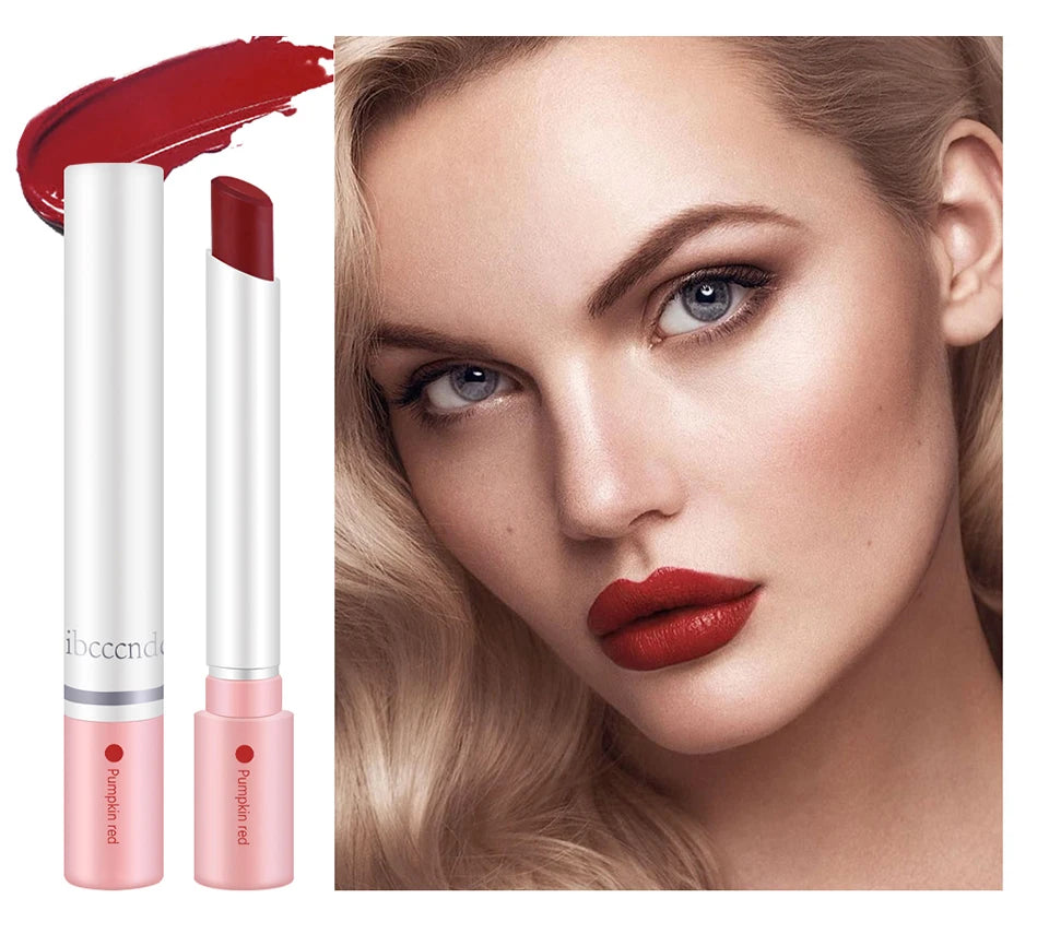 4Colors/set Cigarette Lip Gloss Set Velvet Matte Waterproof Long-lasting Lip Non-Stick Cup Cigarette Lipstick Makeup For Women