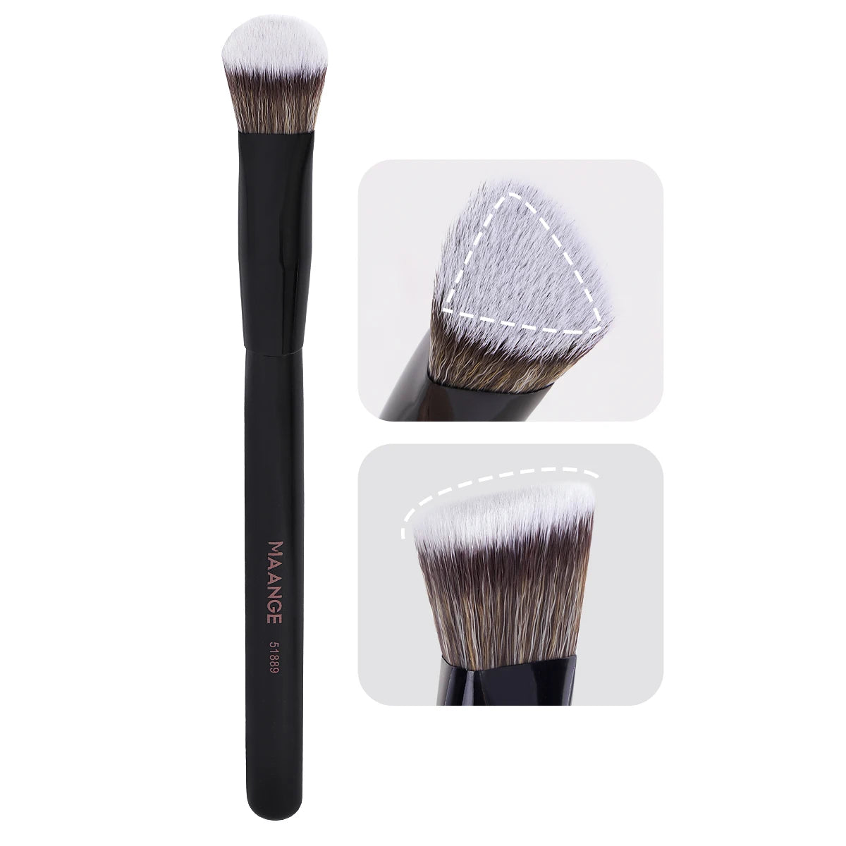 MAANGE Under Eye Concealer Makeup Brush Triangle Foundation Brush