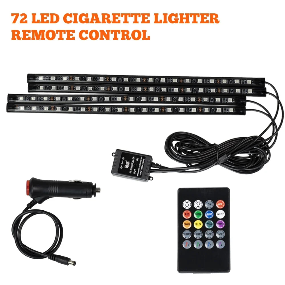 Car LED Footwell Lights - Universal Fit
