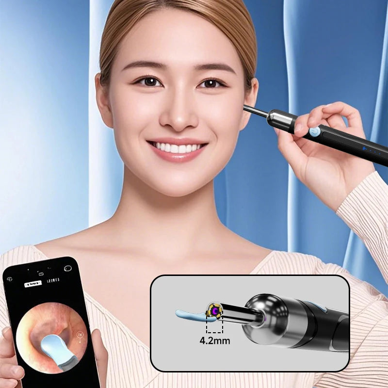 HD 1080P WiFi Ear Cleaner Camera Kit