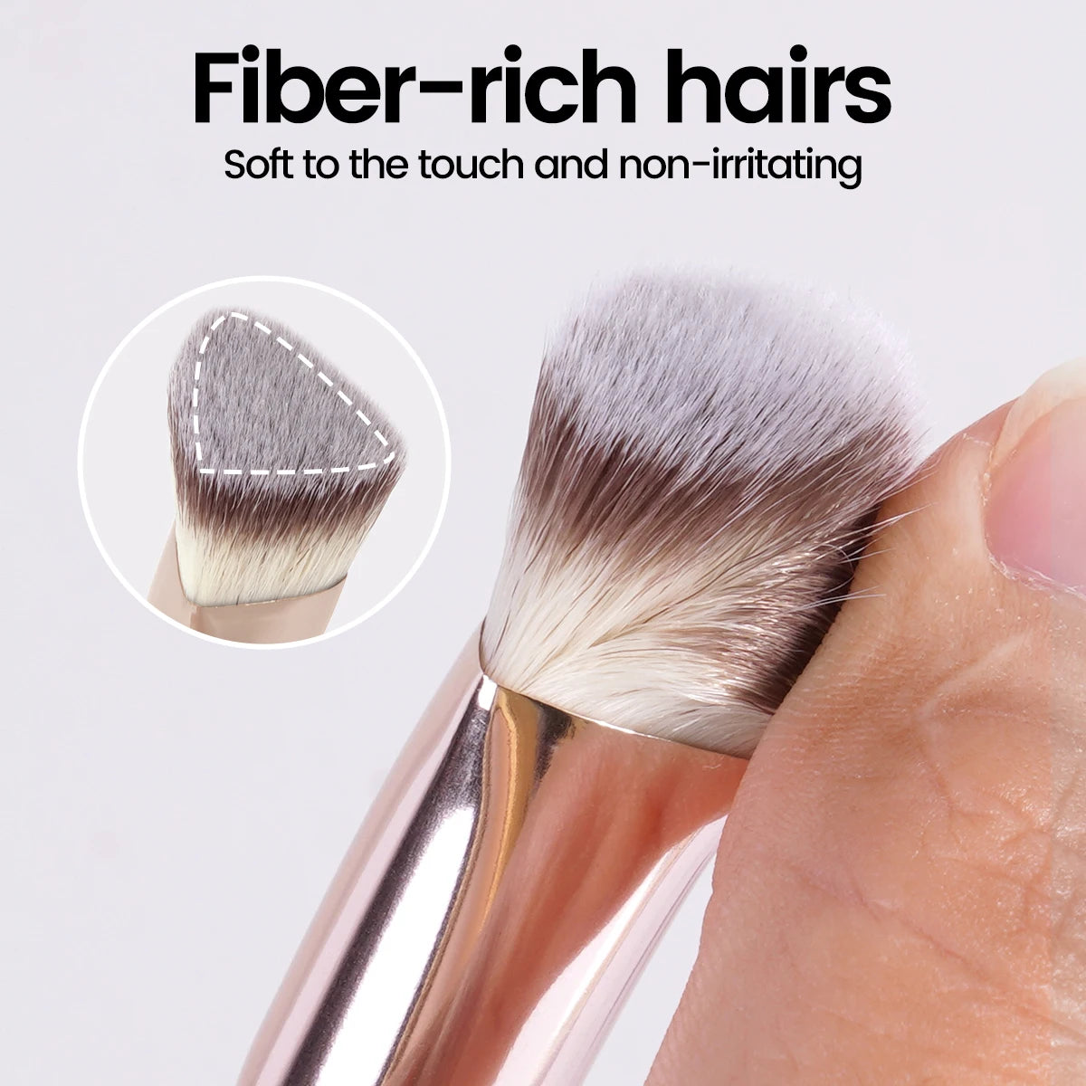 MAANGE Under Eye Concealer Makeup Brush Triangle Foundation Brush