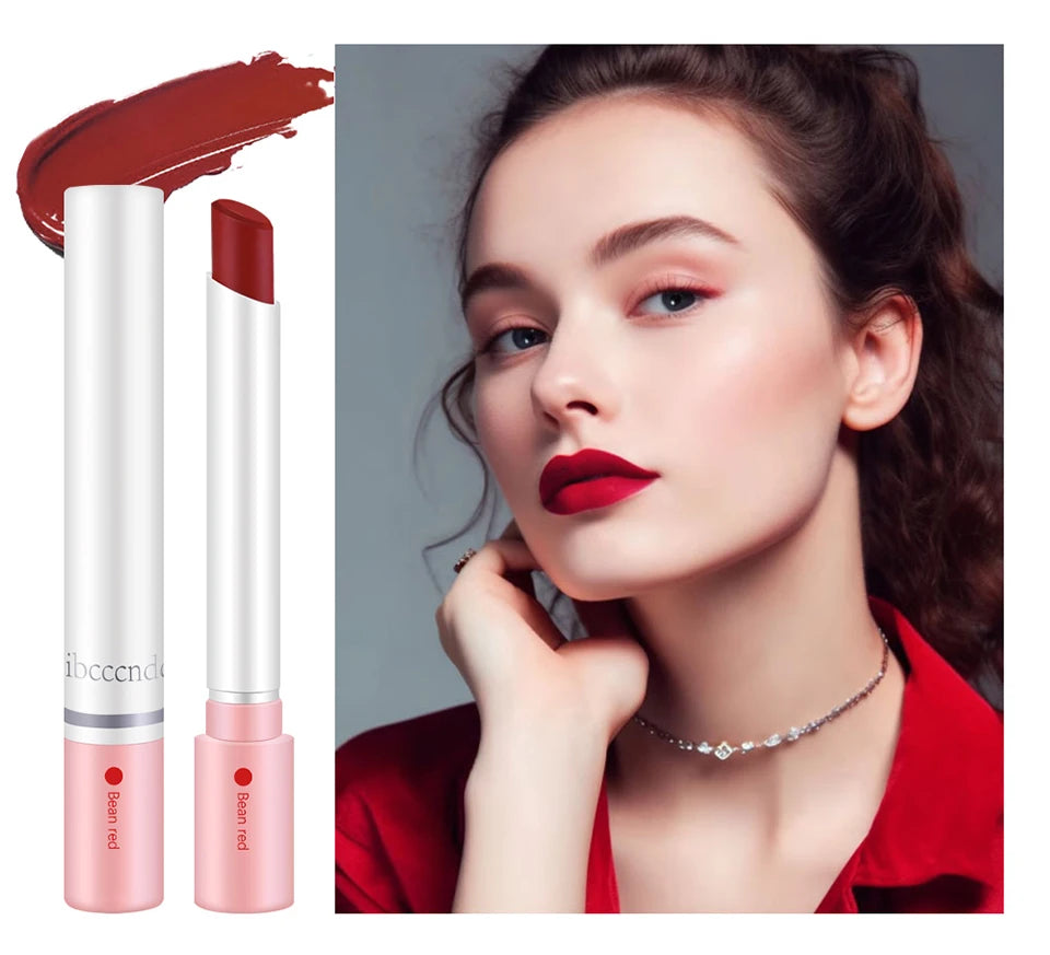4Colors/set Cigarette Lip Gloss Set Velvet Matte Waterproof Long-lasting Lip Non-Stick Cup Cigarette Lipstick Makeup For Women