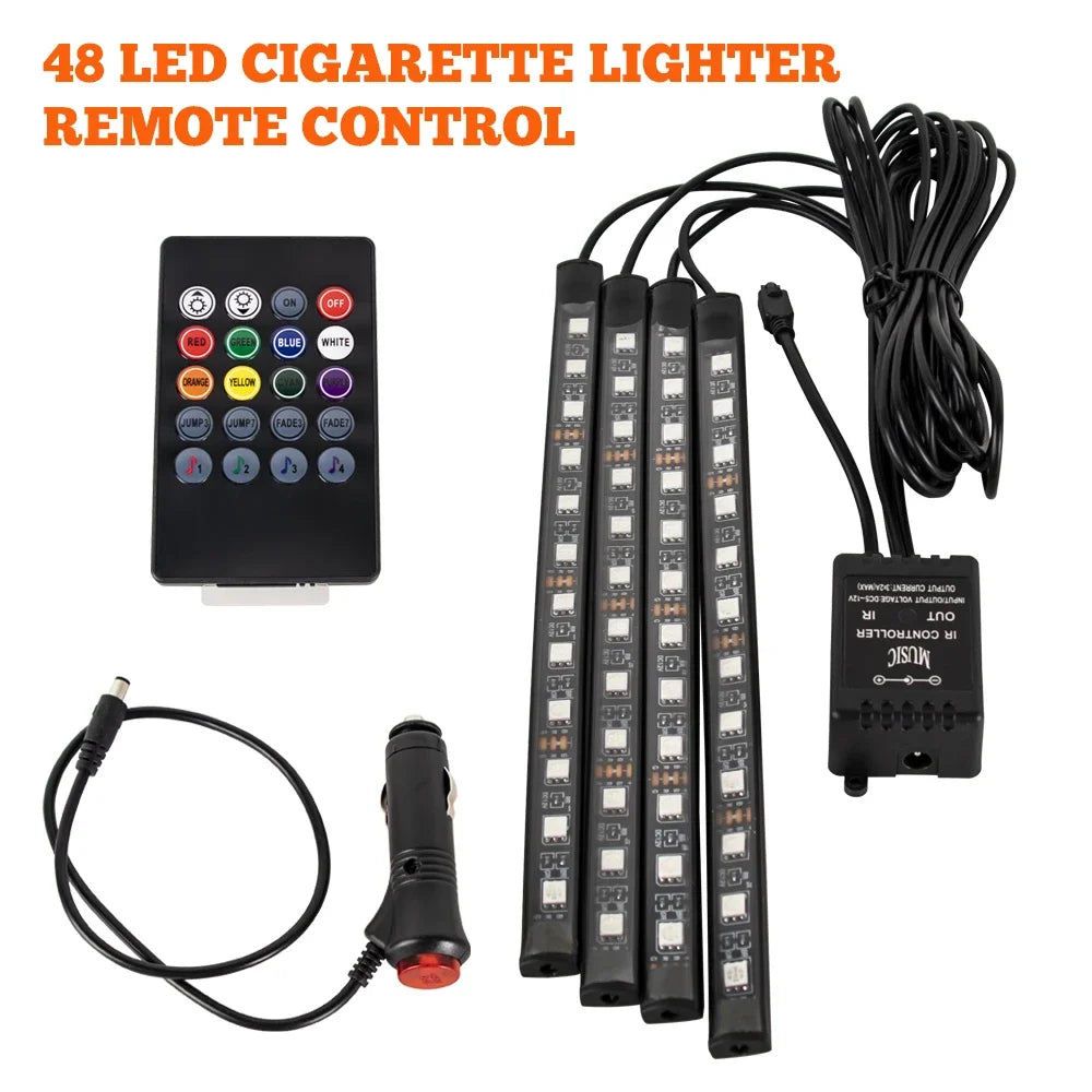 Car LED Footwell Lights - Universal Fit