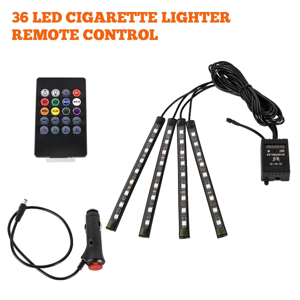 Car LED Footwell Lights - Universal Fit