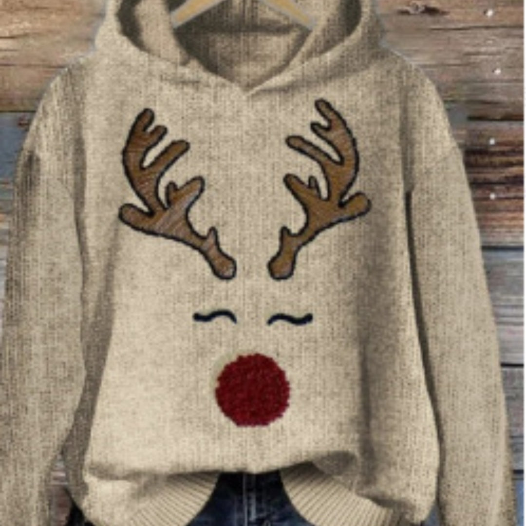 Women's Reindeer Hoodie