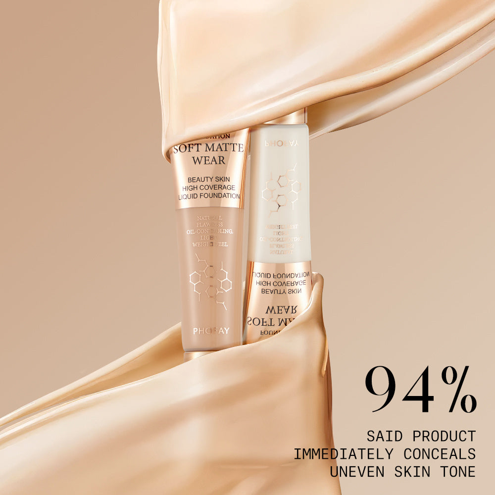 PHOFAY Full Coverage Foundation - 30ml