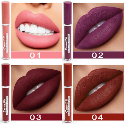 CmaaDU Matte Lipstick - Waterproof