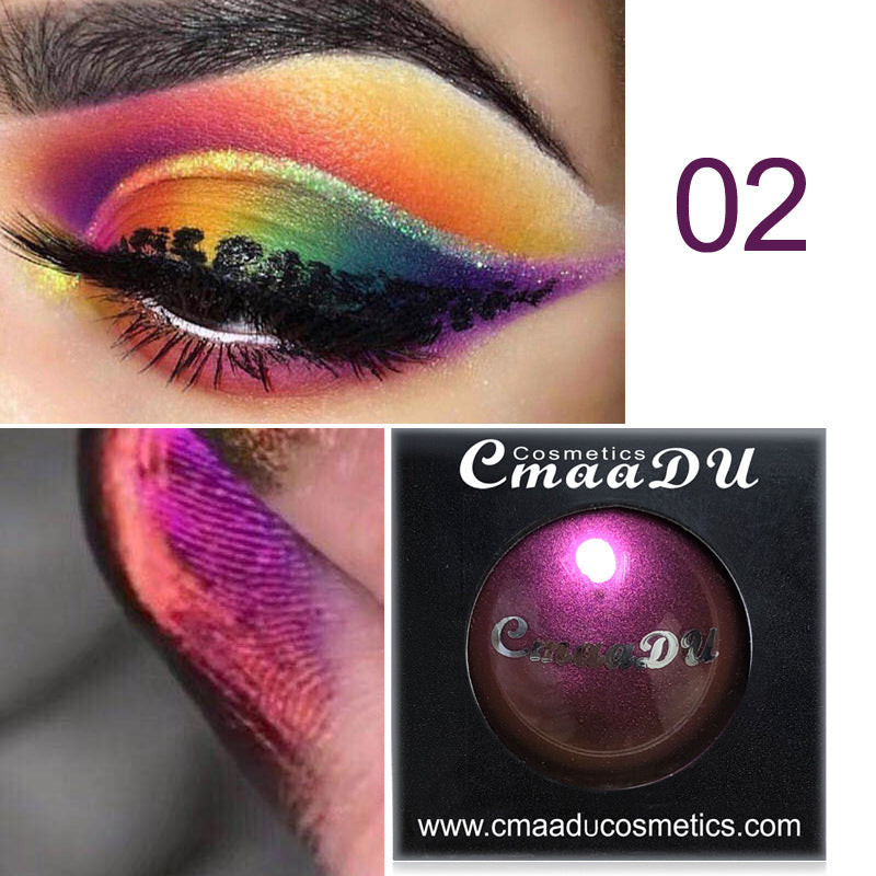 Duochrome Shift Eyeshadow – High-Pigment Multicolor Glow
