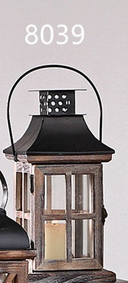 Rustic Retro Wooden Wind Lantern – Handcrafted Charm for Year-Round Decor