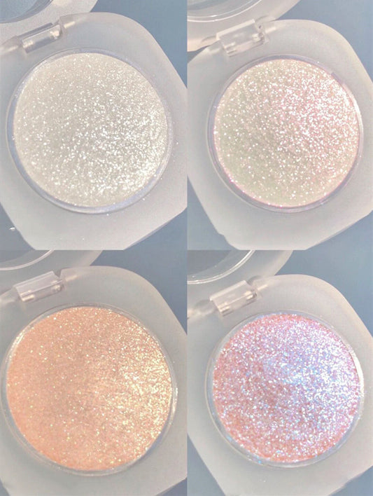 Shimmer Glow Highlighter Powder – Radiant Long-Lasting Shine for Face & Body
