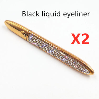 Multicolor False Eyelashes with Self-Adhesive Eyeliner – No Glue Needed