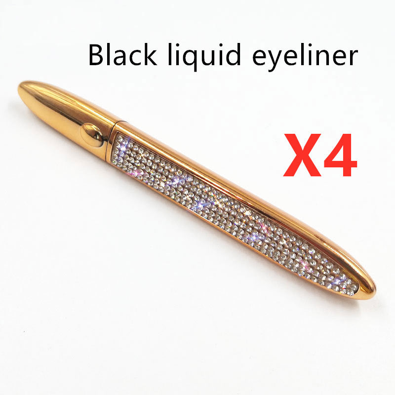 Multicolor False Eyelashes with Self-Adhesive Eyeliner – No Glue Needed