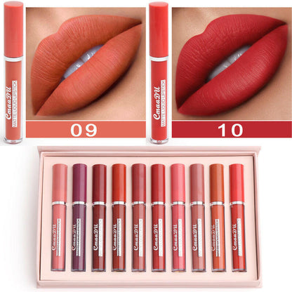 CmaaDU Matte Lipstick - Waterproof