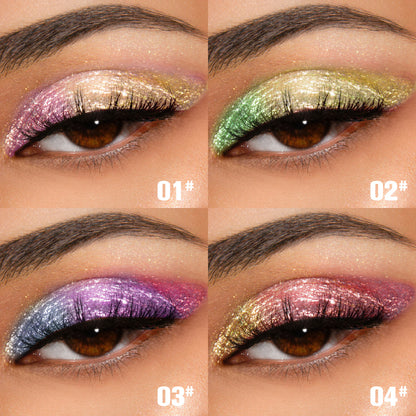 PHOFAY Chameleon Multichrome Eyeshadow Bundle – 6PC Liquid Shimmer Set