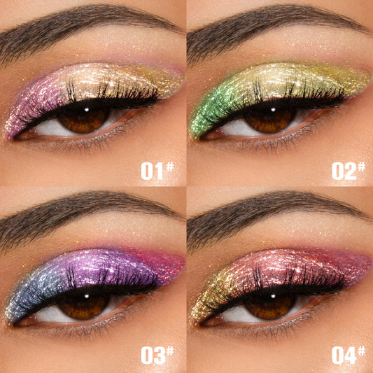PHOFAY Chameleon Multichrome Eyeshadow Bundle – 6PC Liquid Shimmer Set