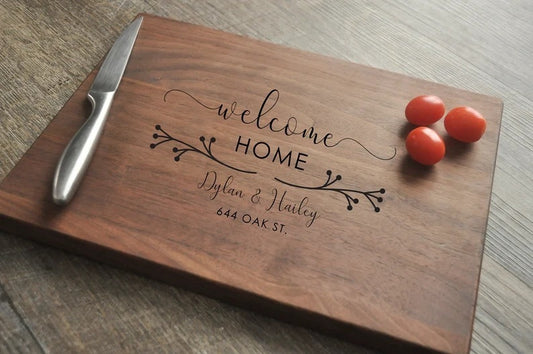 Personalized Wooden Cutting Board – Custom Engraved & Ready to Gift