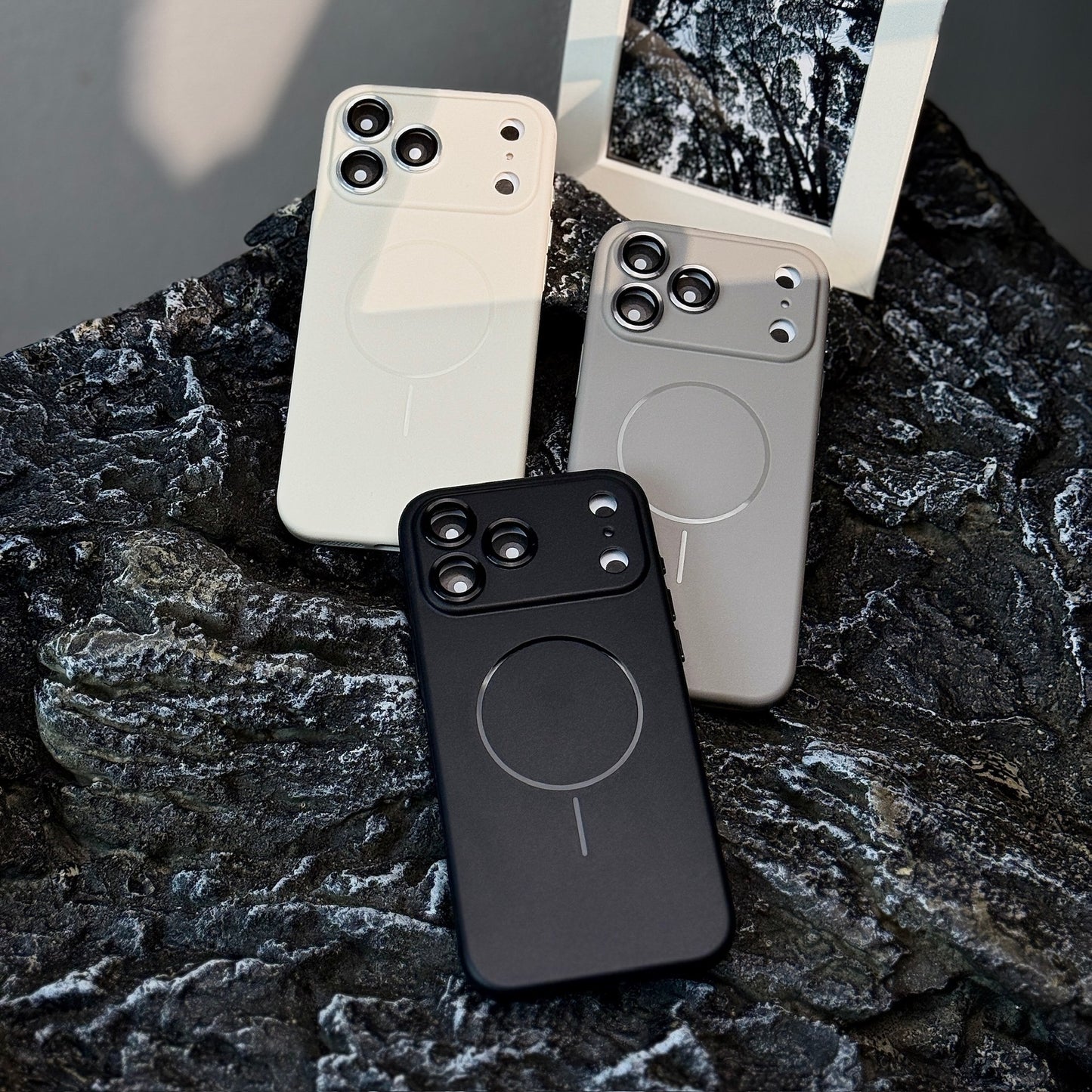 Magnetic iPhone Case in Matte - Multiple Styles & Colors