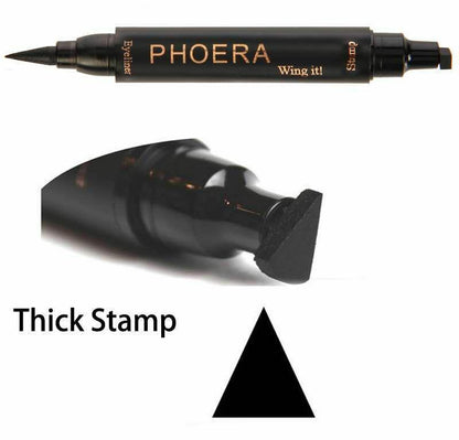 PHOERA 2-in-1 Eyeliner & Stamp – Long-Lasting, Smudge-Proof