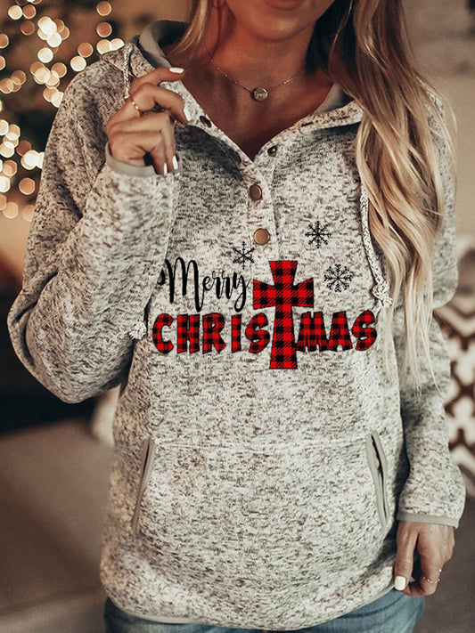 Women’s Christmas Hoodie – Festive Holiday Pullover