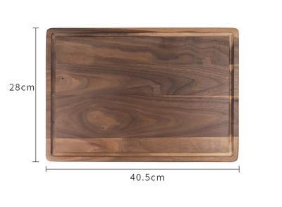 Rustic Walnut Wood Chopping Board – Multi-Purpose Kitchen Tray