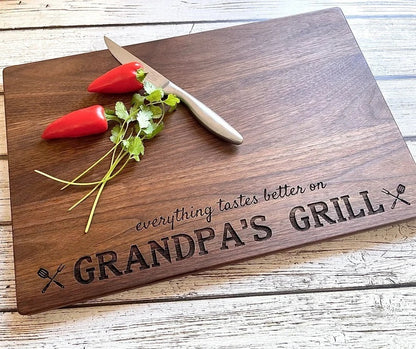 Personalized Wooden Cutting Board – Custom Engraved & Ready to Gift