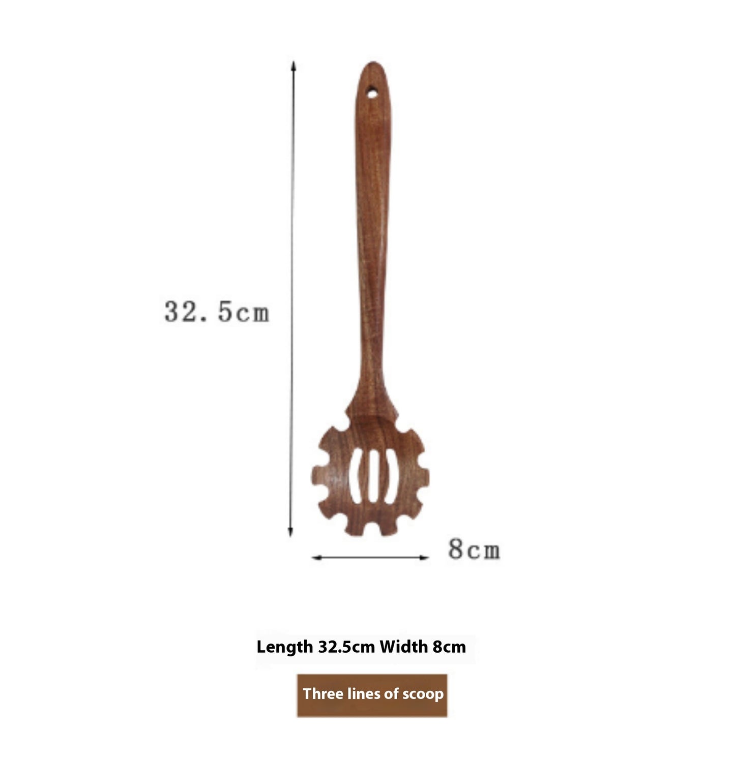 Rustic Thailand Teak Kitchen Tool Set – Eco-Friendly Wooden Utensils