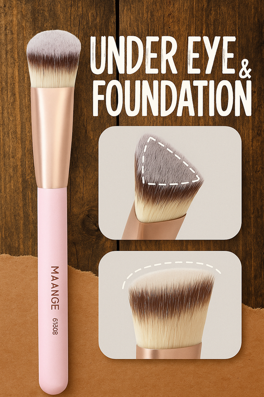 MAANGE Under Eye Concealer Makeup Brush Triangle Foundation Brush