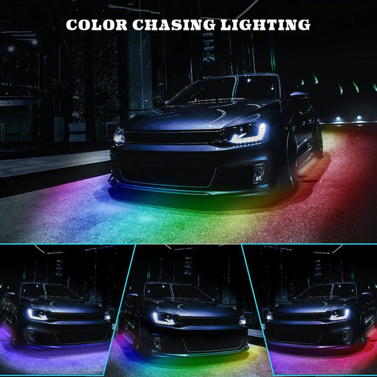 Dynamic Car Underglow Light Kit and Replacement Parts