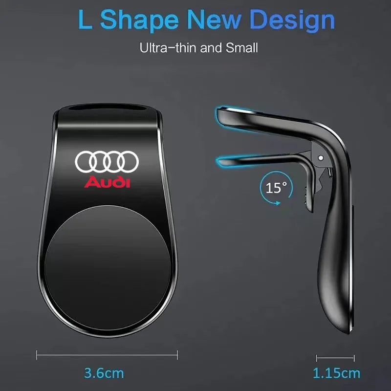 Magnetic Phone Holder - Audi and Universal