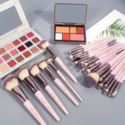 MAANGE 30pcs Professional Makeup Brush Set (Bag Included)
