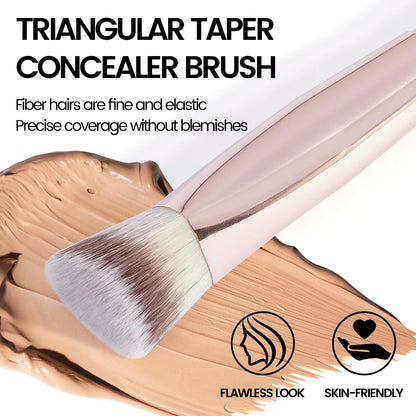 MAANGE Under Eye Concealer Makeup Brush Triangle Foundation Brush