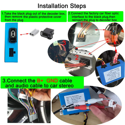 Add an Amp (Audi, Porsche, Mercedes, BMW)