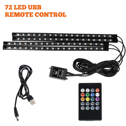 Car LED Footwell Lights - Universal Fit