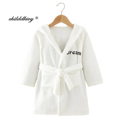 Kids’ Plush Pajama Robe – Multiple Fun Prints