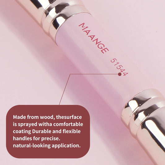 MAANGE 4pcs Basic Makeup Brushes Set With Box Dual-ended Foundations Powder Blush