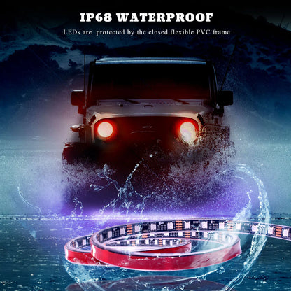 Dynamic Car Underglow Light Kit and Replacement Parts
