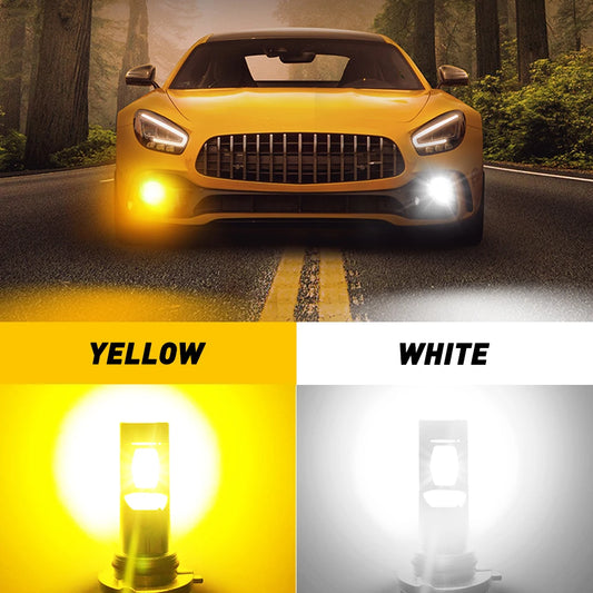 Dual-Color Switchback LED Fog Light Upgrade - Fits Multiple Options