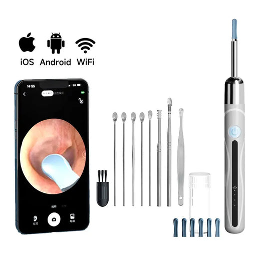 HD 1080P WiFi Ear Cleaner Camera Kit