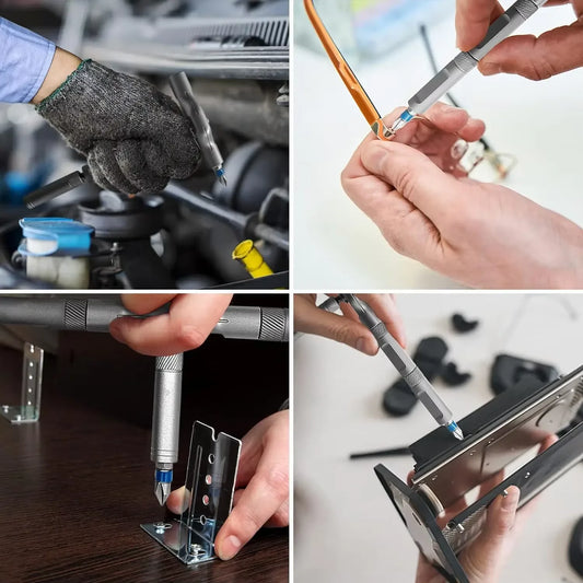 24-Piece Ratcheting Screwdriver/Allen Key